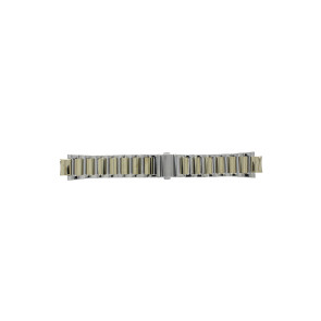Uhrenarmband Tommy Hilfiger 679001110 / 1110 / TH-201-3-20-1371 Rostfreier Stahl Zweifarbig 13mm