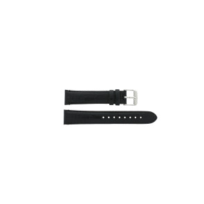 Uhrenarmband Tommy Hilfiger 679301098 / TH-92-3-14-0828 Leder Schwarz 18mm