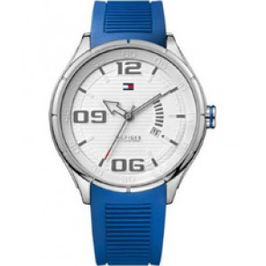 Uhrenarmband Tommy Hilfiger 679301379 / TH-172-1-14-1178 Kautschuk Blau 22mm