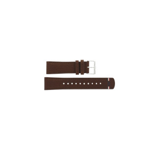 Uhrenarmband Tommy Hilfiger TH1791629 / 679302441 / TH-383-1-14-2723 Leder Braun 22mm