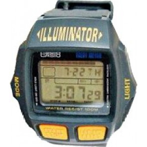 Casio Uhrenarmband 70630975 Kunststoff Schwarz 19mm 