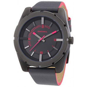 Uhrenarmband Diesel DZ5359 Leder Anthrazitgrau 22mm