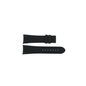 Uhrenarmband Edox 80088 Silikon Schwarz 24mm