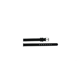 Uhrenarmband Universal A113 Leder Schwarz 8mm