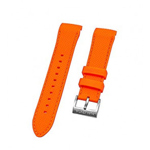 Uhrenarmband Nautica A15101G Leder Orange