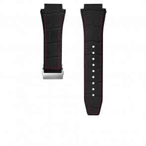 Uhrenarmband TW Steel ACEB102 Leder Schwarz 30mm