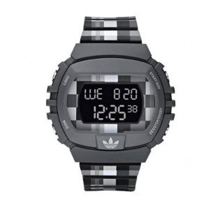 Uhrenarmband Adidas ADH6103 Kunststoff Grau