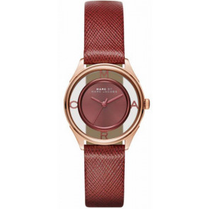 Uhrenarmband Marc by Marc Jacobs AMBM1382 Kunststoff Rot 12mm