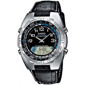 Casio Uhrenarmband 10198354 Kunststoff Schwarz 13mm 