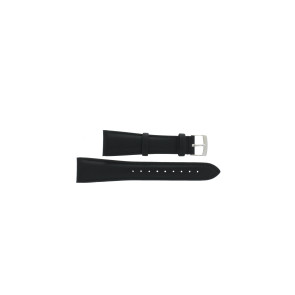 Uhrenarmband Armani AR0206 / AR5600 Leder Schwarz 22mm