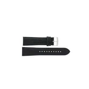 Armani Uhrenarmband AR0409 Leder Schwarz 23mm