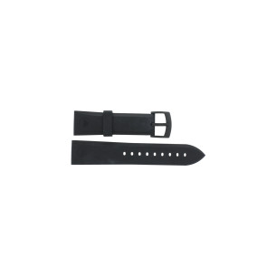Armani Uhrenarmband AR-0549 Gummi Schwarz 23mm 