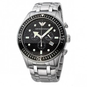 Uhrenarmband Armani AR0553 Stahl