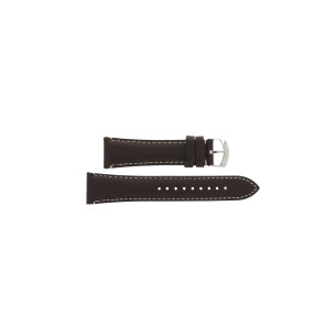 Uhrenarmband Armani AR0573 Leder Braun 22mm