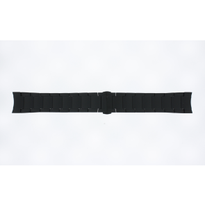 Uhrenarmband Armani AR11275 Stahl Schwarz 22mm
