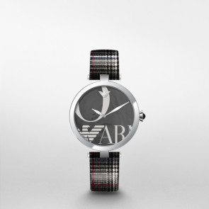 Uhrenarmband Armani AR11333 Nylon Mehrfarbig