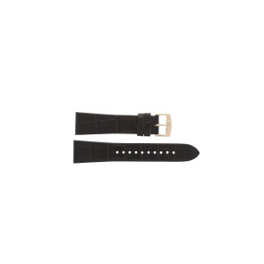 Uhrenarmband Armani AR11566 Leder Braun 22mm