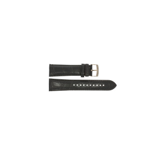 Uhrenarmband Armani AR1606 Leder Dunkelbraun 23mm