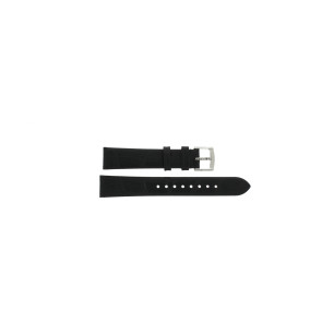 Uhrenarmband Armani AR1618 Leder Schwarz 16mm