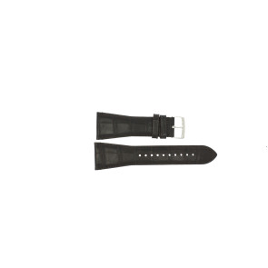 Uhrenarmband Armani AR1641 Leder Braun 28mm