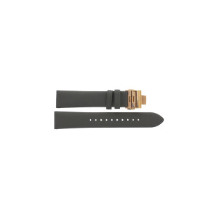 Uhrenarmband Armani AR1723 Leder Taupe 20mm