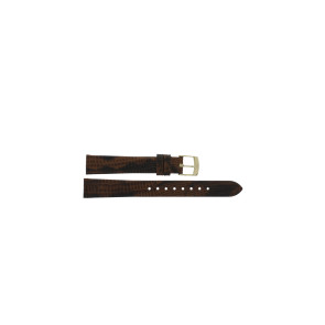 Uhrenarmband Armani AR1883 Leder Braun 14mm