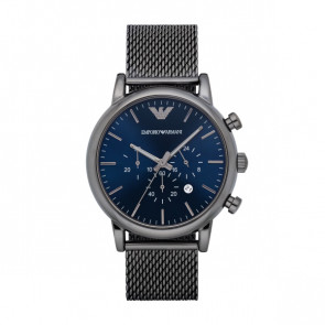 Uhrenarmband Armani AR1979 Milanese Grau 22mm