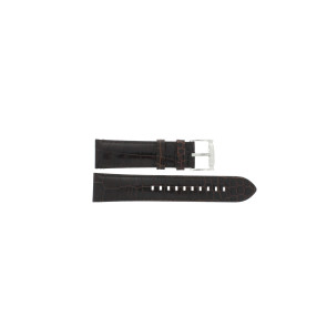 Uhrenarmband Armani AR2419 Leder Braun 22mm