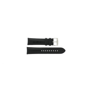 Uhrenarmband Armani AR2432 Leder Schwarz 22mm