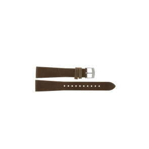Uhrenarmband Armani AR2489 Leder Cognac 18mm