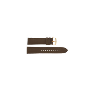 Uhrenarmband Armani AR4662 Leder Braun 22mm