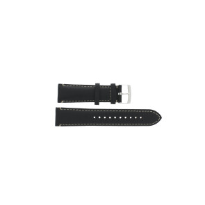 Uhrenarmband Armani AR5328 Leder Schwarz 22mm
