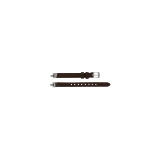Uhrenarmband Armani AR7392 Leder Braun 9mm