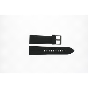 Uhrenarmband Armani Exchange AX1148 Silikon Schwarz 24mm