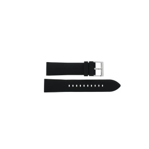 Uhrenarmband Armani Exchange AX1326 Silikon Schwarz 22mm