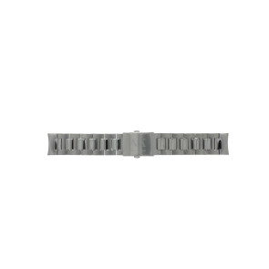 Armani Uhrenarmband AX-2058 Stahl Silber 22mm