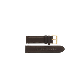 Uhrenarmband Armani Exchange AX2172 Leder Braun 22mm
