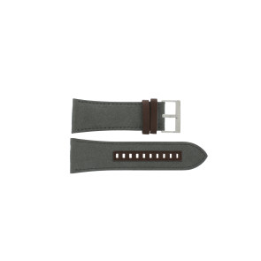 Uhrenarmband AX2212 Leder Grau 32mm