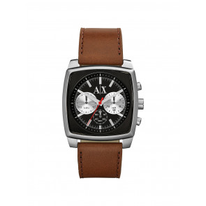 Uhrenarmband AX2251 Leder Cognac 24mm