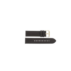 Uhrenarmband Armani Exchange AX2508 Leder Dunkelbraun 22mm