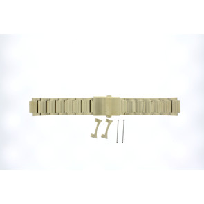 Uhrenarmband Armani Exchange AX2602 Stahl Vergoldet 22mm