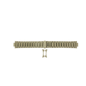 Uhrenarmband Armani Exchange AX2707 Stahl Vergoldet 20mm