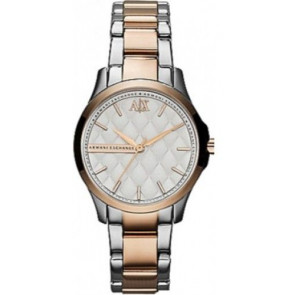Uhrenarmband Armani Exchange AX5210 Stahl Zweifarbig
