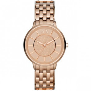 Uhrenarmband AX5305 Stahl Rosé 16mm
