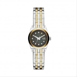 Uhrenarmband Armani Exchange AX5333 Stahl Zweifarbig 14mm