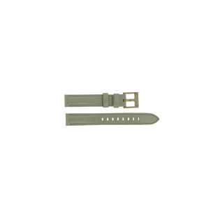 Uhrenarmband Armani Exchange AX5422 Leder Vergoldet 14mm