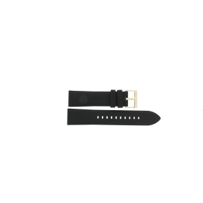 Uhrenarmband Armani Exchange AX7105 Kautschuk Schwarz 22mm