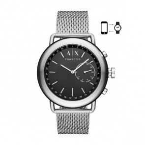 Uhrenarmband Armani Exchange AXT1020 Stahl 22mm