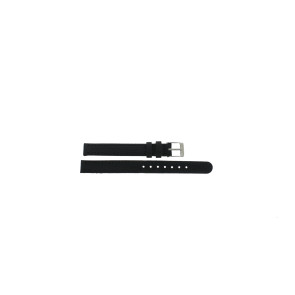 Uhrenarmband Universal B113 Leder Schwarz 10mm
