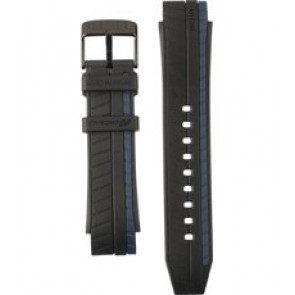 Uhrenarmband Lotus 18230 / BC08899 Kautschuk Zweifarbig 19mm